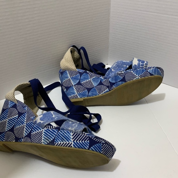 Old Navy, Leg Tie Up, Wedge Shoe size 10 - Picture 11 of 16